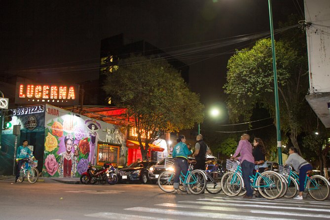 SPECIAL NIGHT LIFE Mexico City Light´s Bike Tour - Overview of the Tour