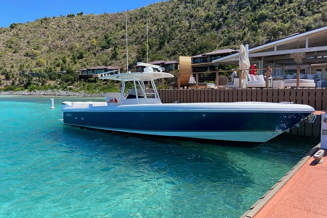 St Thomas Full-Day Boat Rental 37 Intrepid Powerboat