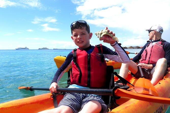 St Thomas Kayak and Sea Turtle Snorkel Excursion