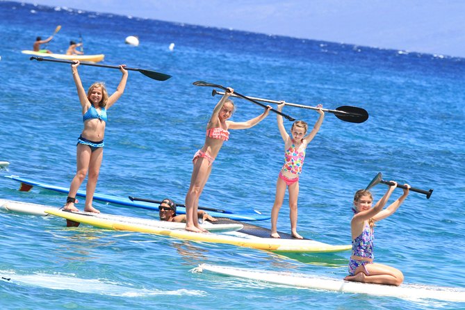 Stand-Up Paddle Board Lesson at Kaanapali Beach