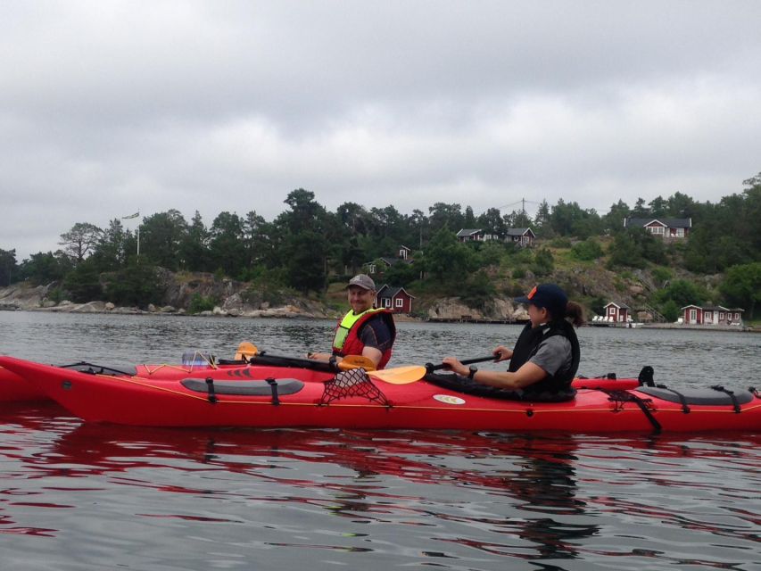 Stockholm Evening Kayak With Bbq.