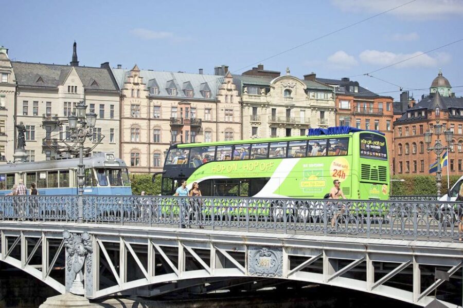 Stockholm: Hop-On Hop-Off Bus With Audio Guide & Boat Option