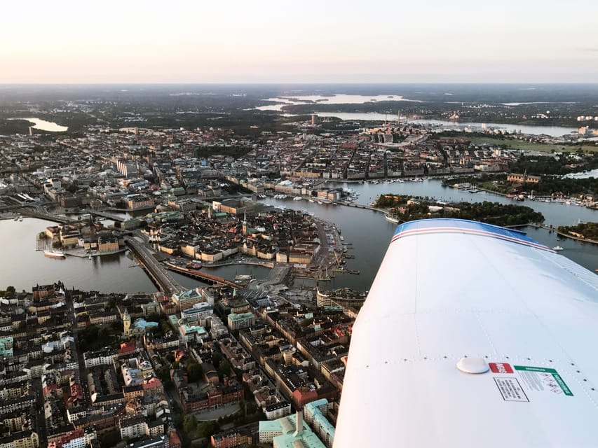 Stockholm: Scenic Airplane Flight