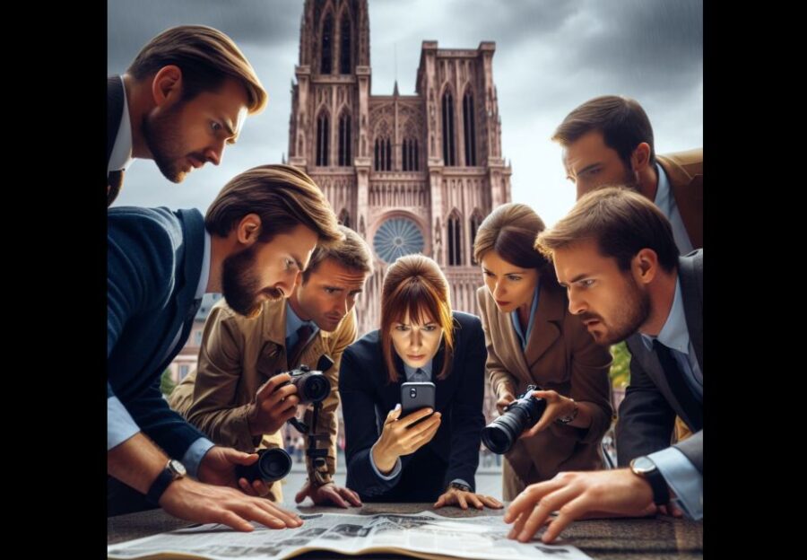 Strasbourg: Monumental Outdoor Escape Game for Smartphone - Game Overview
