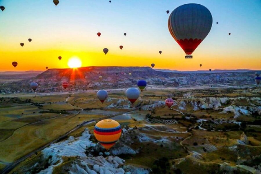 Sunrise Balloon Ride Followed by Underground City Tour