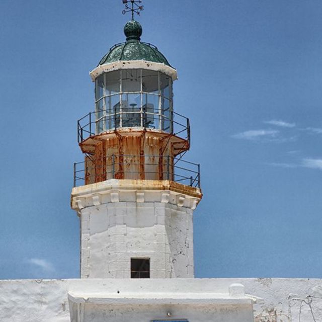 Sunset Armenistis Lighthouse Visit