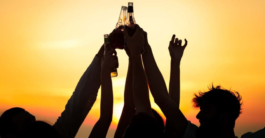 Sunset Boat Party: a Party in the Sanguinaires Islands