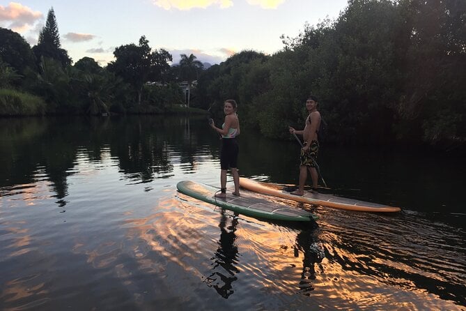 Sunset Stand up Paddle With Photos and Turtles