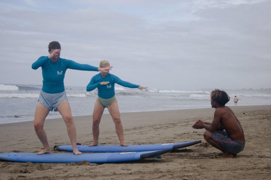 Surf Lesson in Batu Bolong Canggu With Certified Instructor - Location and Duration