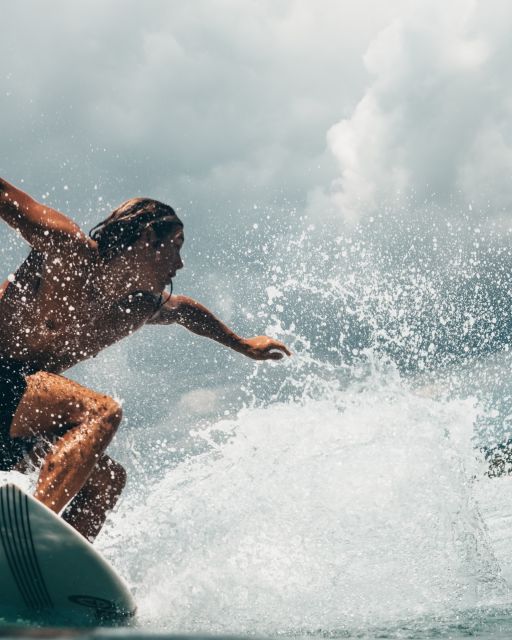 Surfing in Arugambay