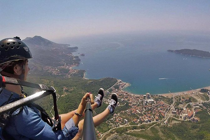 Tandem Paragliding in Budva - Scenic Coastal Views
