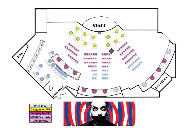 Tape Face at MGM Grand Hotel and Casino - Overview of Tape Face
