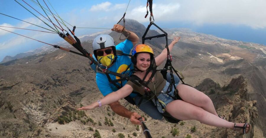 Tenerife: Paragliding With National Champion Paraglider