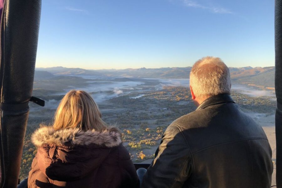 Teton Village: Grand Tetons Sunrise Hot Air Balloon Tour