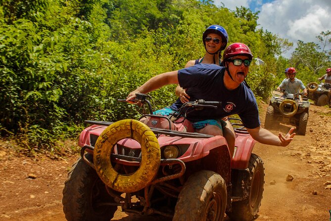 The Best Adrenaline Park! Atv´S Ziplines & Cenote Swim Experience From Cancun