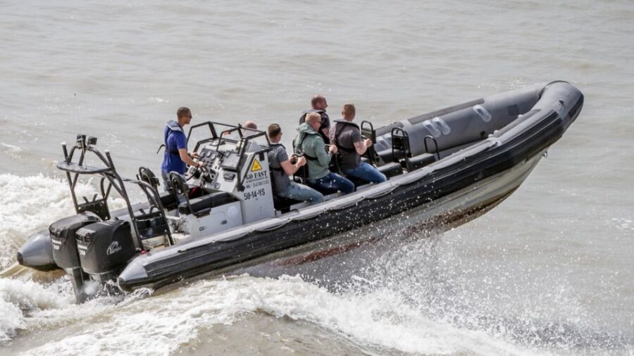 The Hague: Scheveningen Beach RIB Speedboat Tour