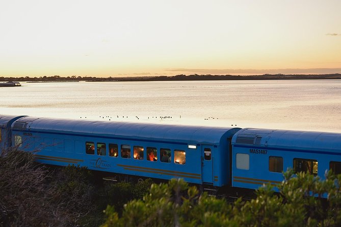 The Q Train - Table For 4 - Lunch (Departing Drysdale) - Varying Scenic Vistas Along the Way