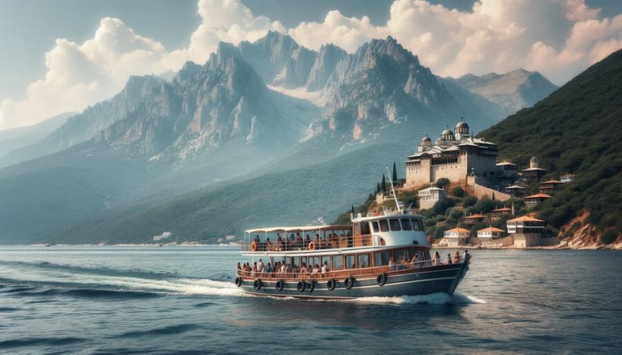Thessaloniki :Ouranoupoli and Mount Athos Daily Cruise