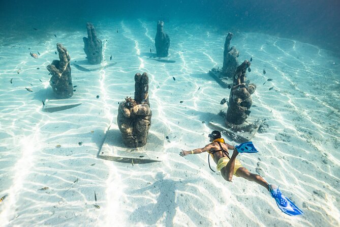 Total Snorkel and Jet Ski Tour Over Cancun Bay
