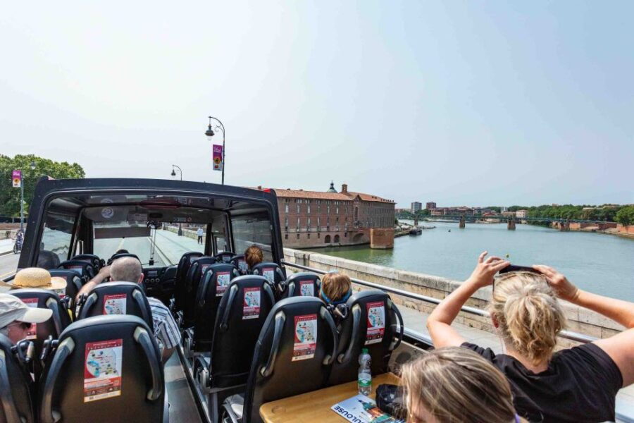 Toulouse: City Sightseeing Tour by Bus With Audio Guide