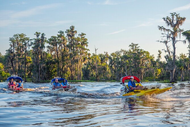 Tour of Lakes Escape by Personal Catamaran