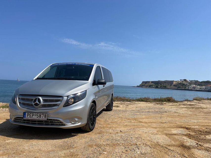 Transfers in Crete From-To Airports/Ports/Hotels/Villas