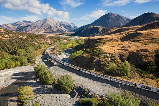 TranzAlpine Train Journey: Christchurch to Greymouth