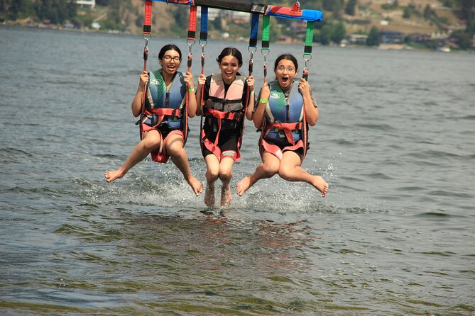 Triple Parasailing Experience in Kelowna