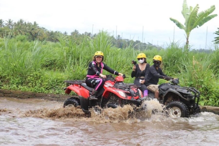 Ubud : Atv-Quad Bike & White Water Rafting With Lunch