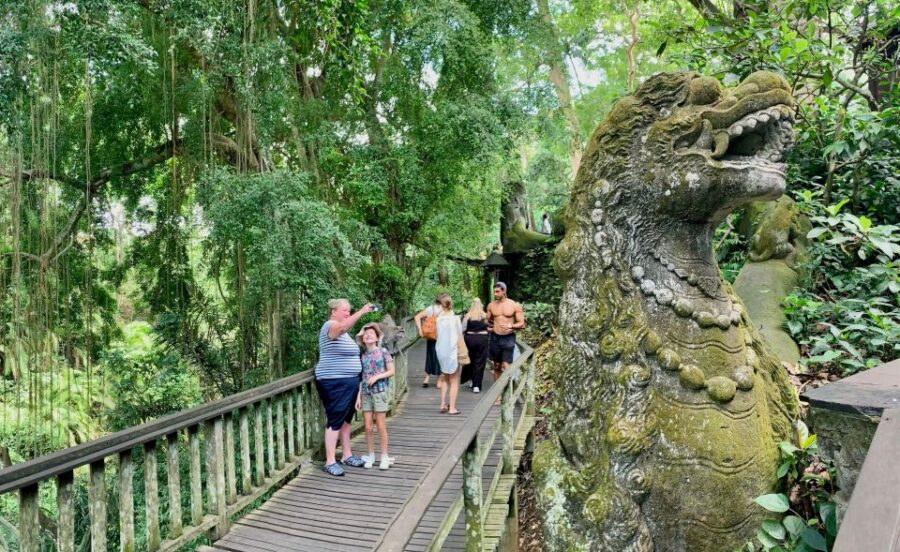 Ubud: Monkey Forest, Rice Terrace & Waterfall Guided Tour - Tour Overview