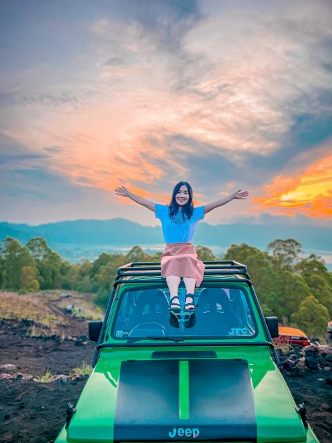 Ubud: Mount Batur Jeep Sunrise and Natural Hot Spring Tour