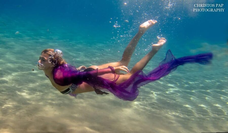 Underwater Experience Photo Shoot in Kos