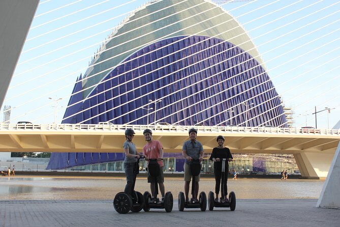 Valencia City of Arts and Sciences and Seaport Private Segway Night Tour