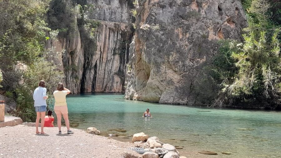 Valencia: Maimona Canyon Hiking Trip With Thermal Springs