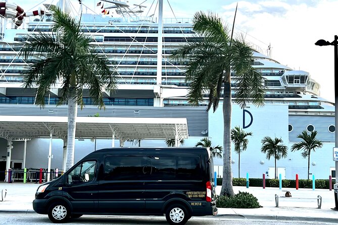 Van Up 14pax Ft Lauderdale / Hotel to Miami Port or Miami Hotel
