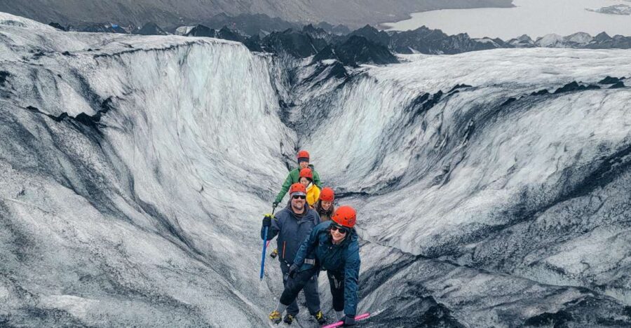 Vik: Guided Glacier Hike on Sólheimajökull