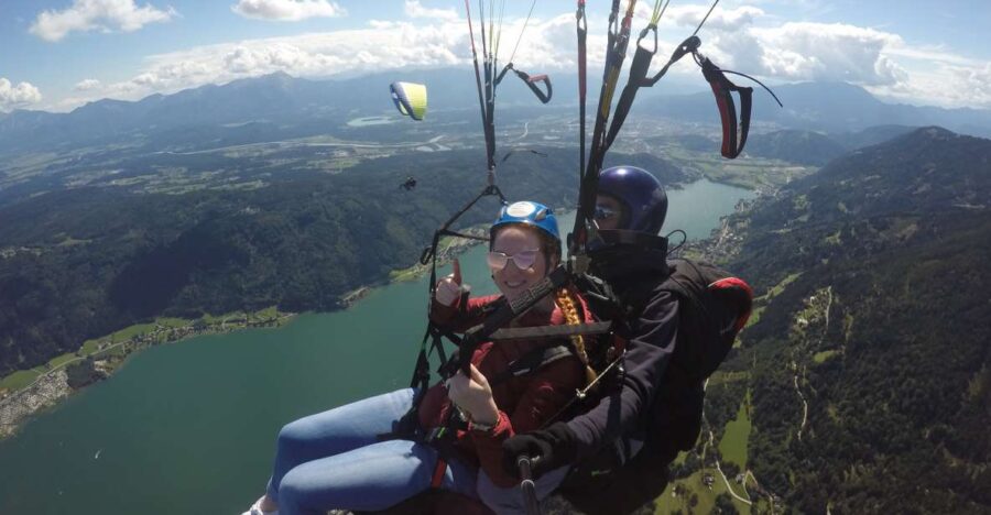 Villach/Ossiachersee: Paragliding Panoramic Tandem Flight