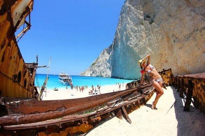 VIP Full Day Tour Shipwreck Blue Caves and Top View