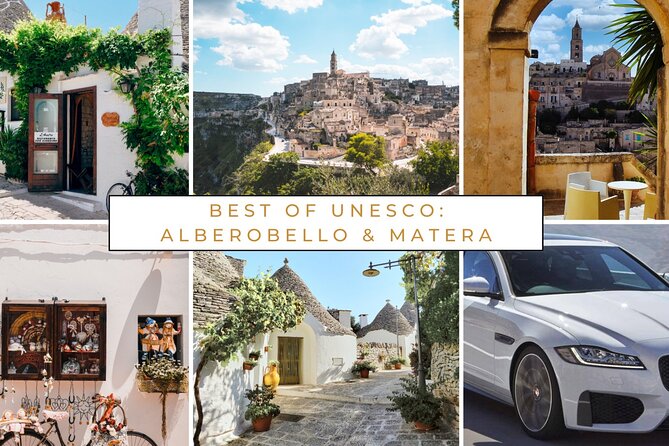 Visit Alberobello & Matera: Private or Semi-Private Tour From Bari - Meeting and Pickup