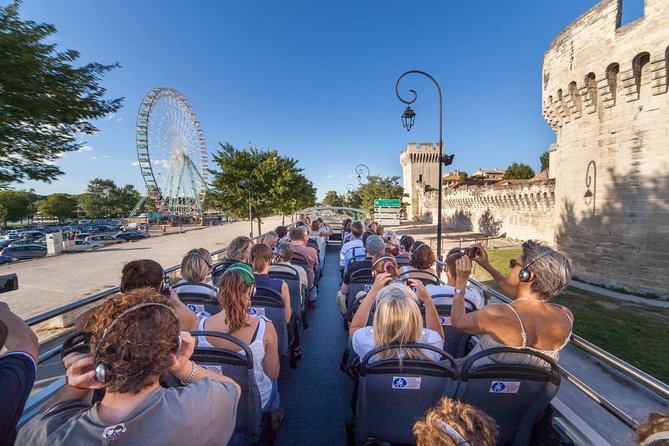 Visit Avignon and Villeneuve Lez Avignon Aboard a Double-Decker Bus
