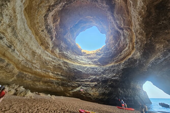Visit the Benagil Caves on a Kayak and Marinha Beach