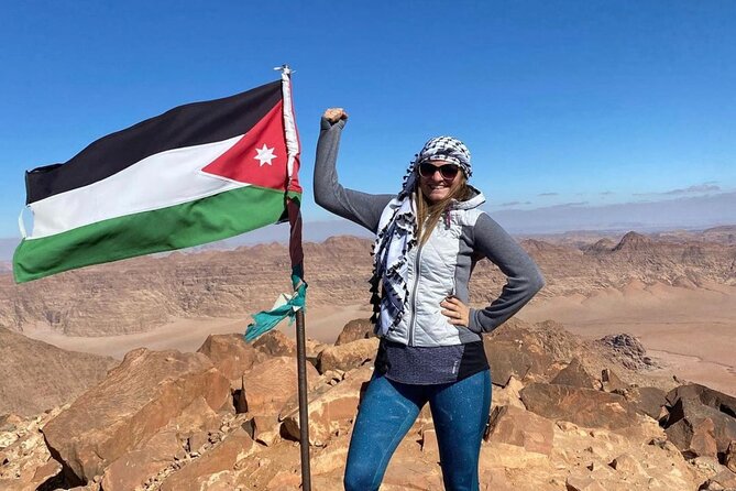 Wadi Rum Mountain Hike: Umm Ad Dami, Highest Point of Jordan + Jeep Tour & Lunch