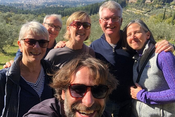 Walking on Florence Hills and Tuscany