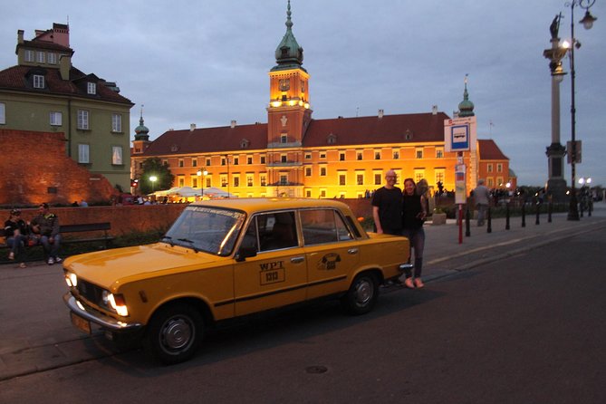 Warsaw Evening Private Tour by Retro Fiat
