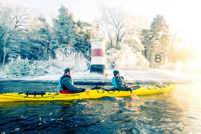 Winter Kayaking and Fika Tour - Islands of Stockholm Archipelago