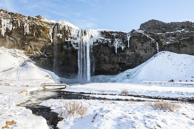 Winter South Coast Day Tour by Minibus From Reykjavik