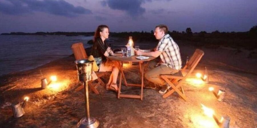Yala: Sunset Tour by Boat & Beach BBQ Dinner!