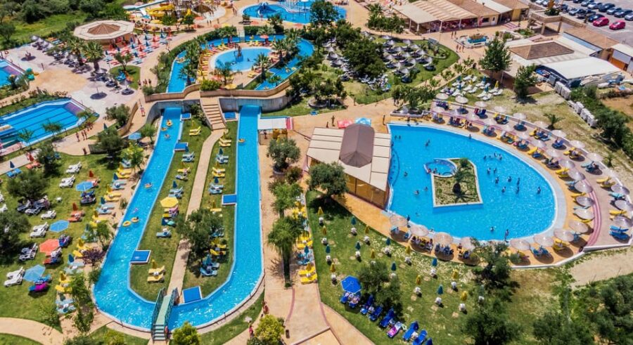 Zakynthos: Water Park Entrance Ticket With Transportation
