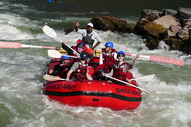 Zambezi Whitewater Rafting & Open Bar Sunset Cruise