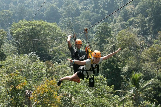 Zip Line Adventure on Mountain (8 Platforms 1200 M.)